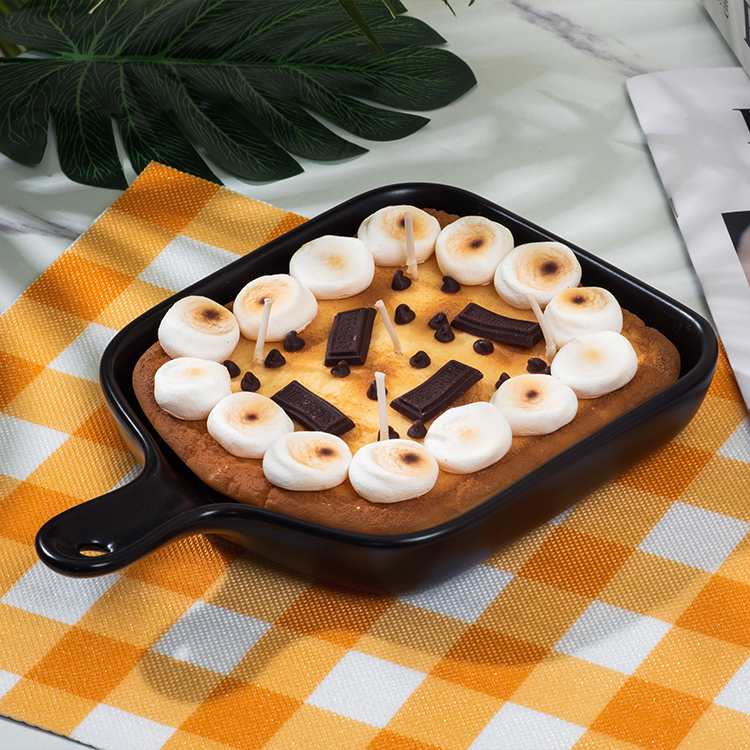 Realistic Food Candles Skillet Cookie Candle