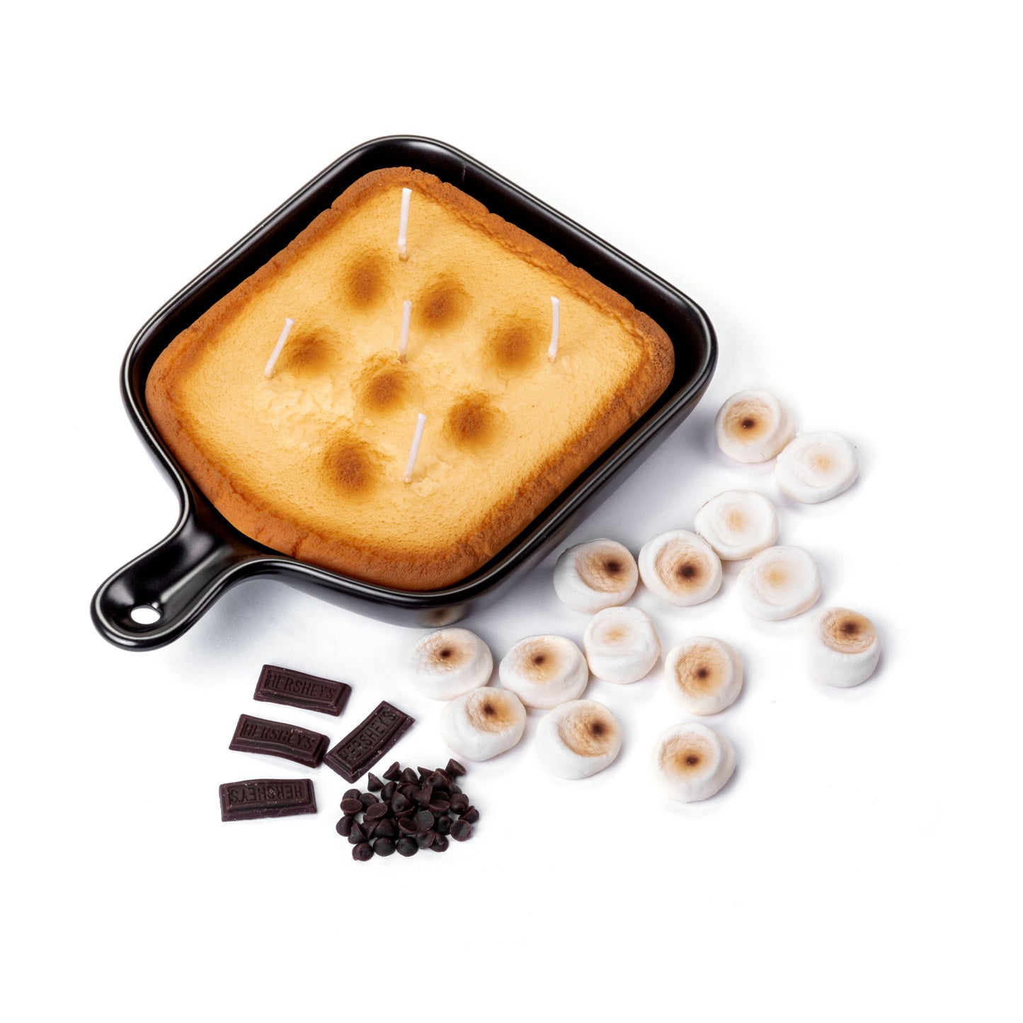 Realistic Food Candles Skillet Cookie Candle