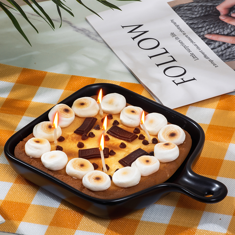 Realistic Food Candles Skillet Cookie Candle