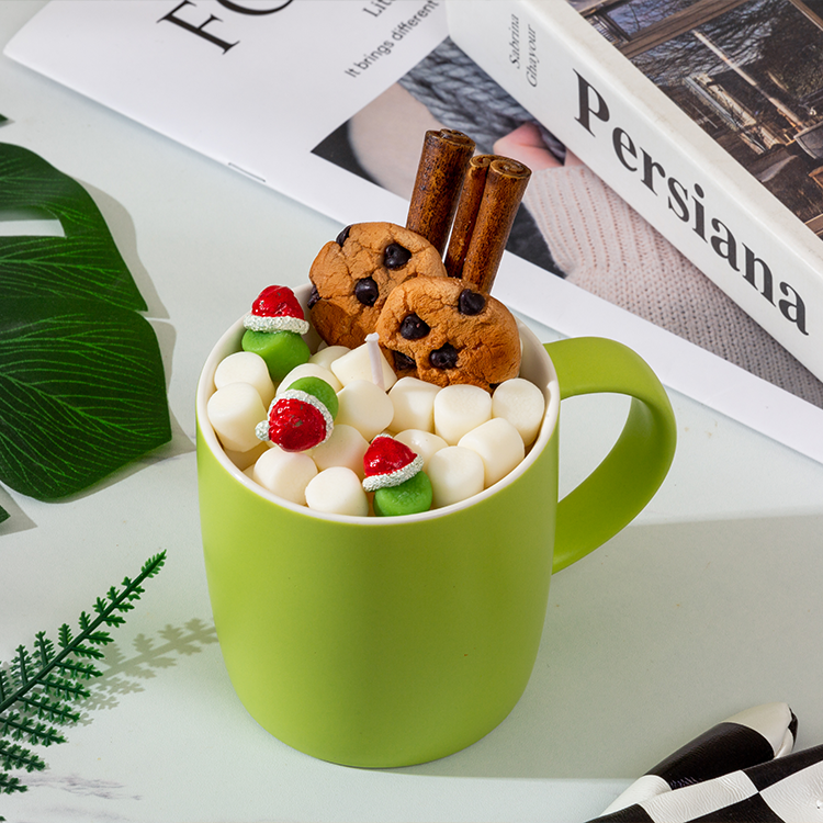 Fireside Cocoa Candle Food Candle For Home Decoration