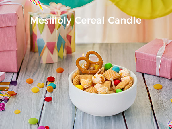 Trail Mix Bowl Candle