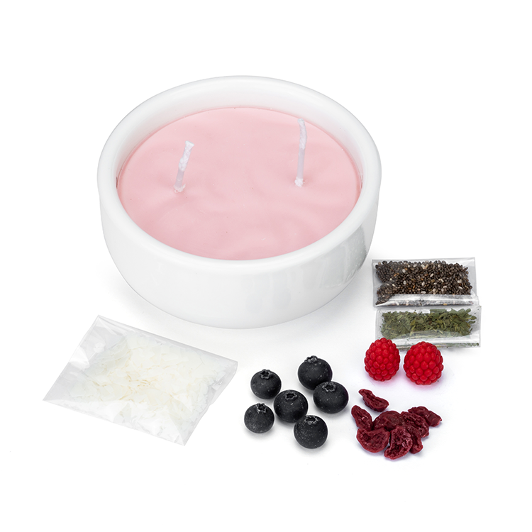 Fruit Yogurt Bowl Candle
