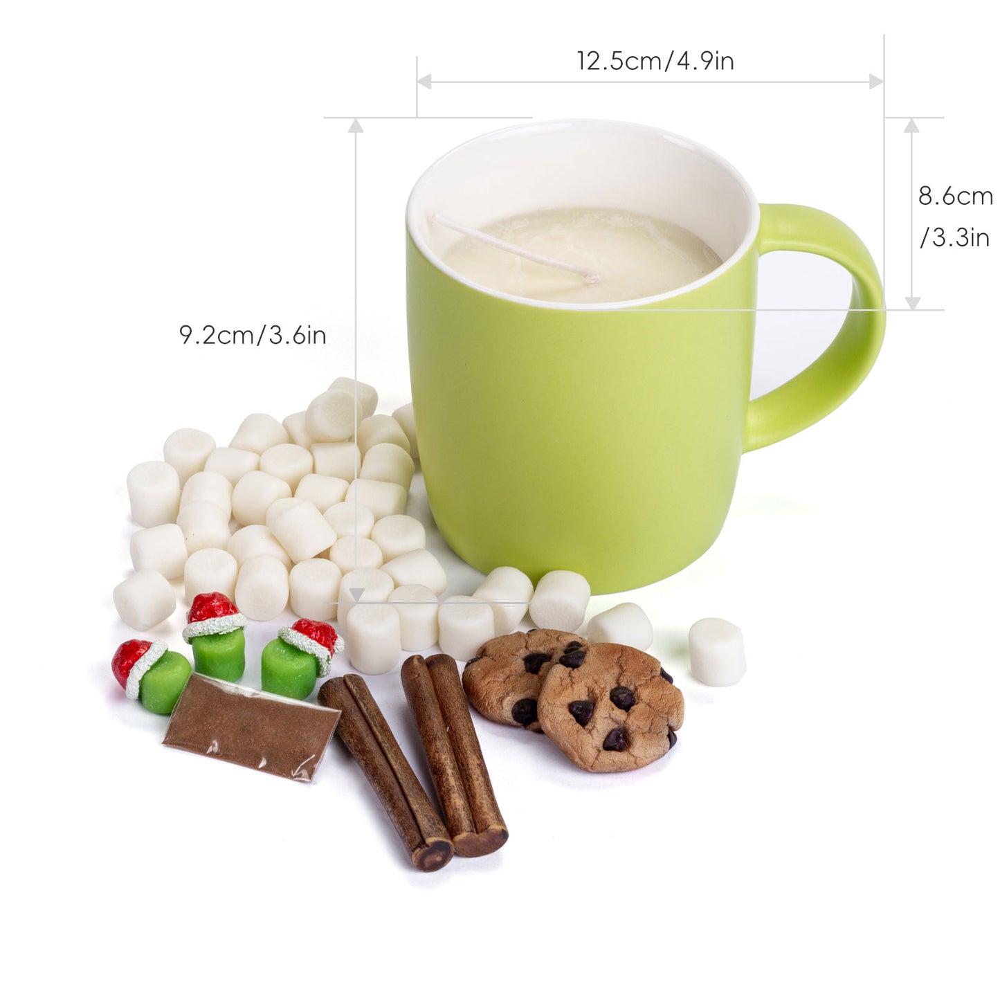 Fireside Cocoa Candle Food Candle For Home Decoration