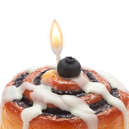 Realistic Cinnamon Roll Scented Candle