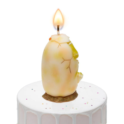 Large Green Dinosaur Birthday Candle Cake Topper